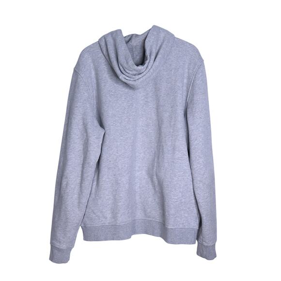 VUORI Seaside Hoodie Light Heather Grey French Terry Full Zip Men's L - Picture 2 of 10